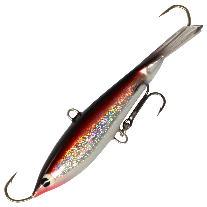 Kaweri 80 Kevennetty Tasapaino 86mm 16g, väri H3: tummanpunainen selkä, kimalteinen hopeakylki