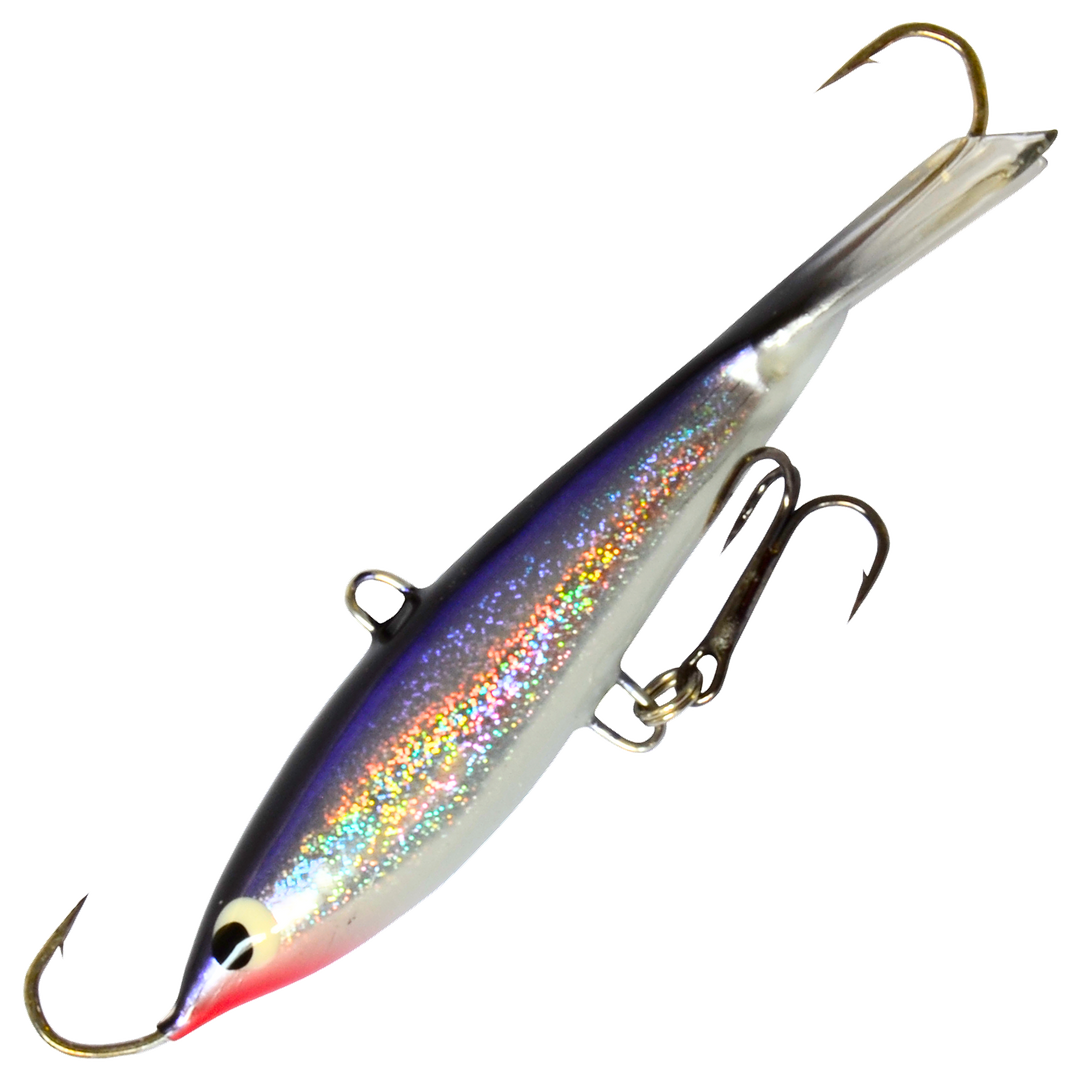 Kaweri 80 Kevennetty Tasapaino 86mm 16g, väri H4: violetti selkä, kimalteinen hopeakylki