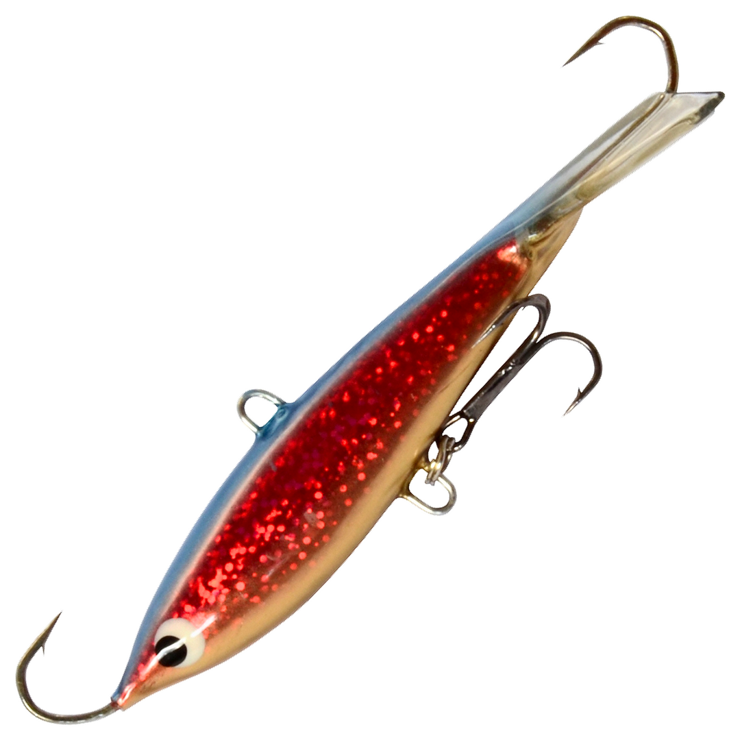 Kaweri 80 Kevennetty Tasapaino 86mm 16g, väri IH10: sininen selkä, kimalteinen punainen kylki