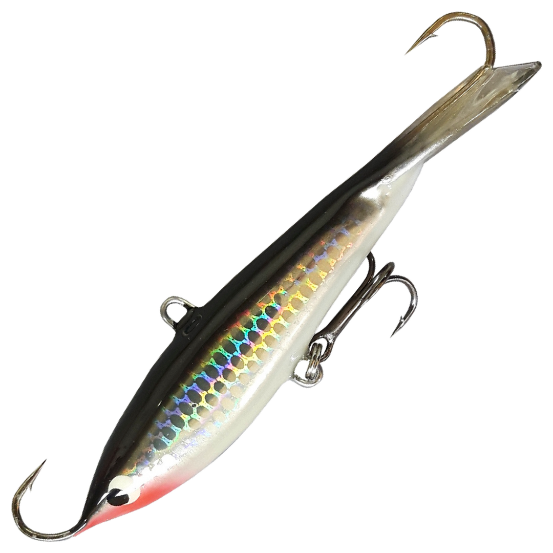 Kaweri 80 Kevennetty Tasapaino 86mm 16g, väri M1: musta selkä, hopeinen suomukuvioitu kylki