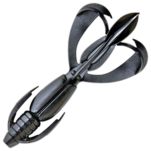 Keitech Crazy Flapper Jigi 2.4" 10kpl | Black