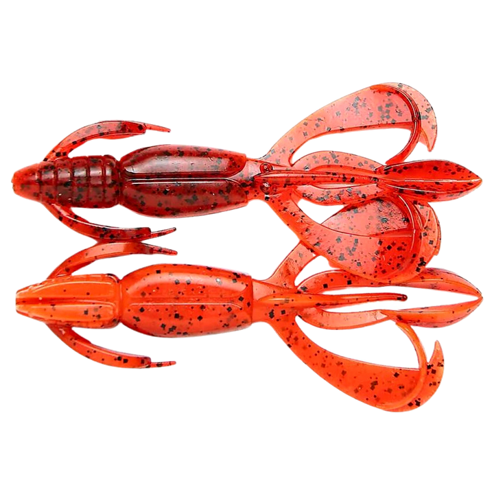 Keitech Crazy Flapper Jigi 2.4" Delta Craw ylä- ja alapuolelta