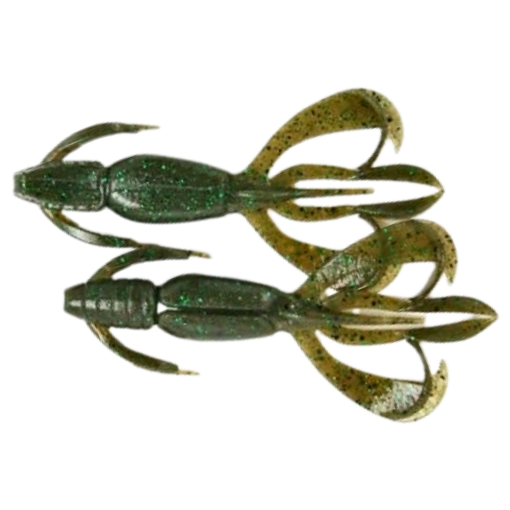 Keitech Crazy Flapper Jigi 2.4" YODOGAWA Craw ylä- ja alapuolelta
