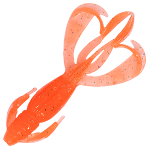 Keitech Crazy Flapper Jigi 2" 8kpl | Orange Gold Dust Glow
