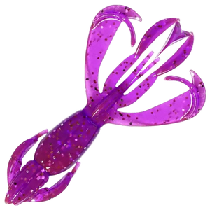 Keitech Crazy Flapper Jigi 2" 8kpl | Purple Chameleon/Silver FLK