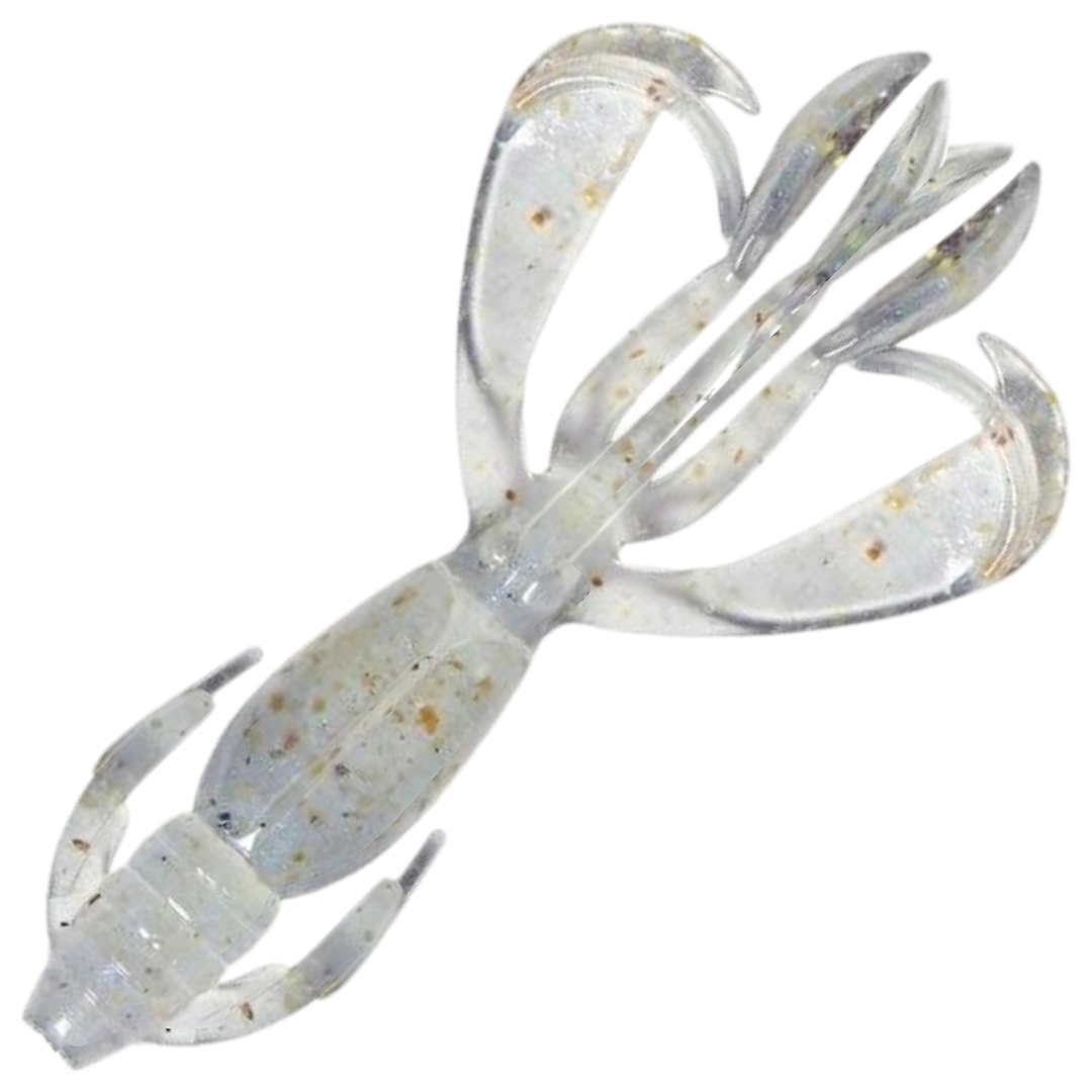 Keitech Crazy Flapper Jigi 2", väri Sexy Shad: sinertävän harmaa selkä ja vaalea kylki