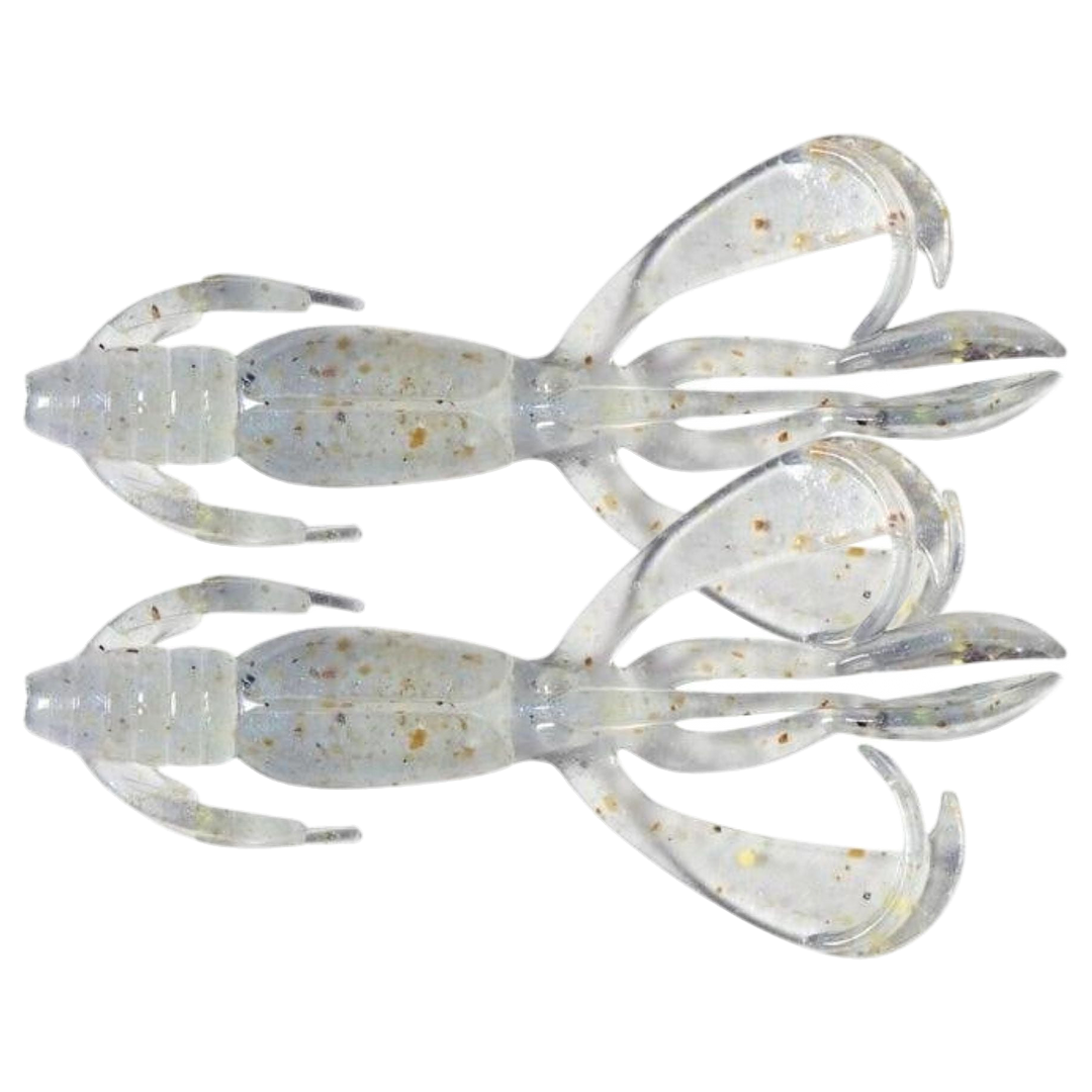Keitech Crazy Flapper Jigi 2" Sexy Shad ylä- ja alapuolelta