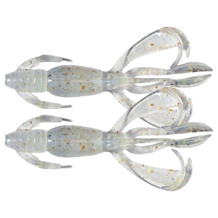 Keitech Crazy Flapper Jigi 2" Sexy Shad ylä- ja alapuolelta