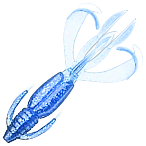 Keitech Crazy Flapper Jigi 3.6" 7kpl | Sapphire Blue