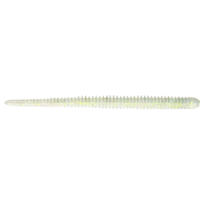 Keitech Easy Shaker Jigi 2.5" Sexy Shad sivulta, pää oikealla