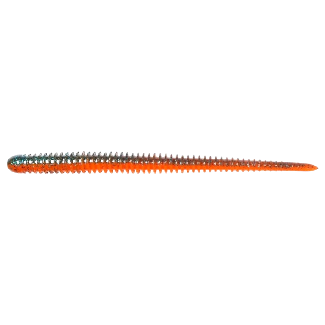 Keitech Easy Shaker Jigi 5.5" Blue Watermelon sivulta, pää vasemmalla