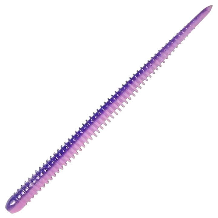 Keitech Easy Shaker Jigi 5.5", väri Bubblegum Grape: violetti selkä ja vaaleanpunainen kylki