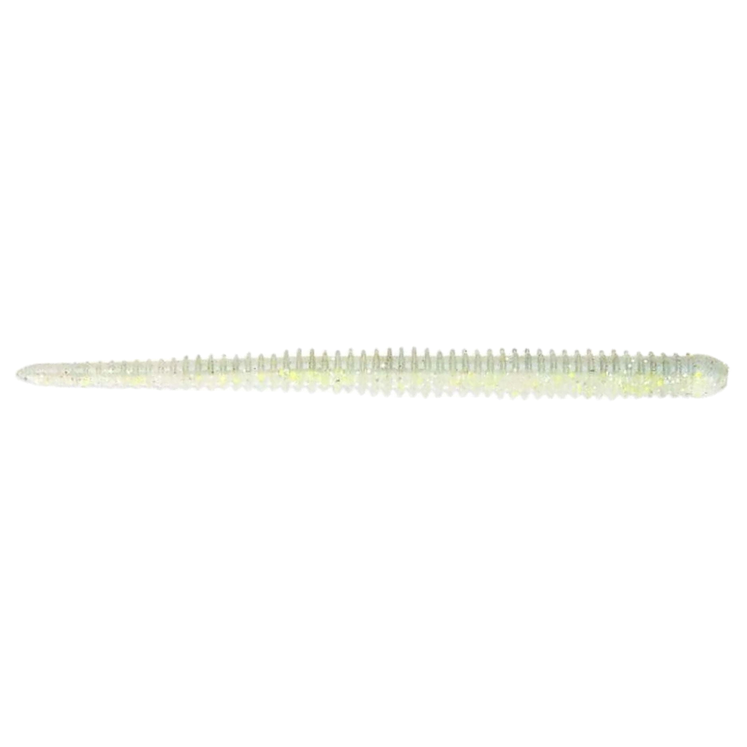 Keitech Easy Shaker Jigi 5.5" Sexy Shad sivulta, pää oikealla