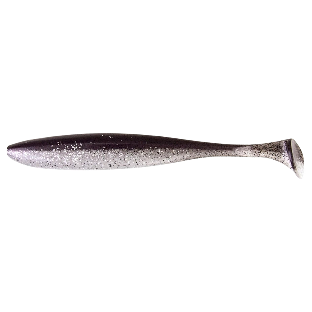 Keitech Easy Shiner Jigi 2" Kokanee Salmon sivulta, pää vasemmalla
