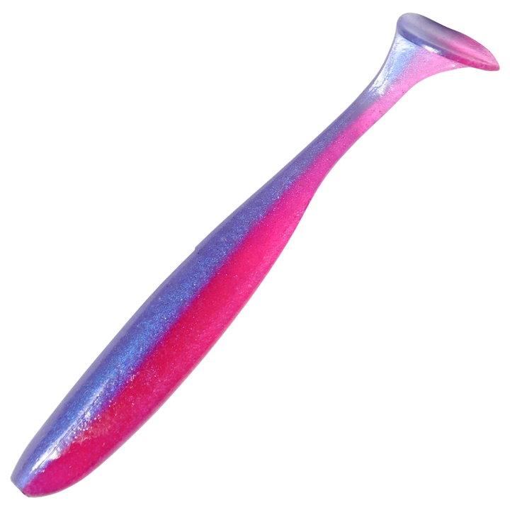 Keitech Easy Shiner Jigi 2", väri Morning Dawn: violetti selkä ja pinkki vatsa