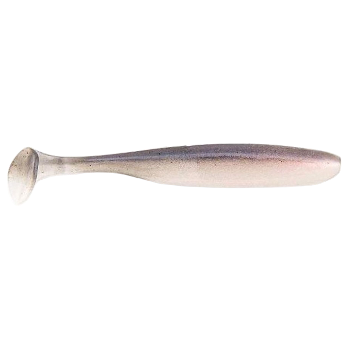Keitech Easy Shiner Jigi 2" Pro Blue/Red Pearl sivulta, pää oikealla