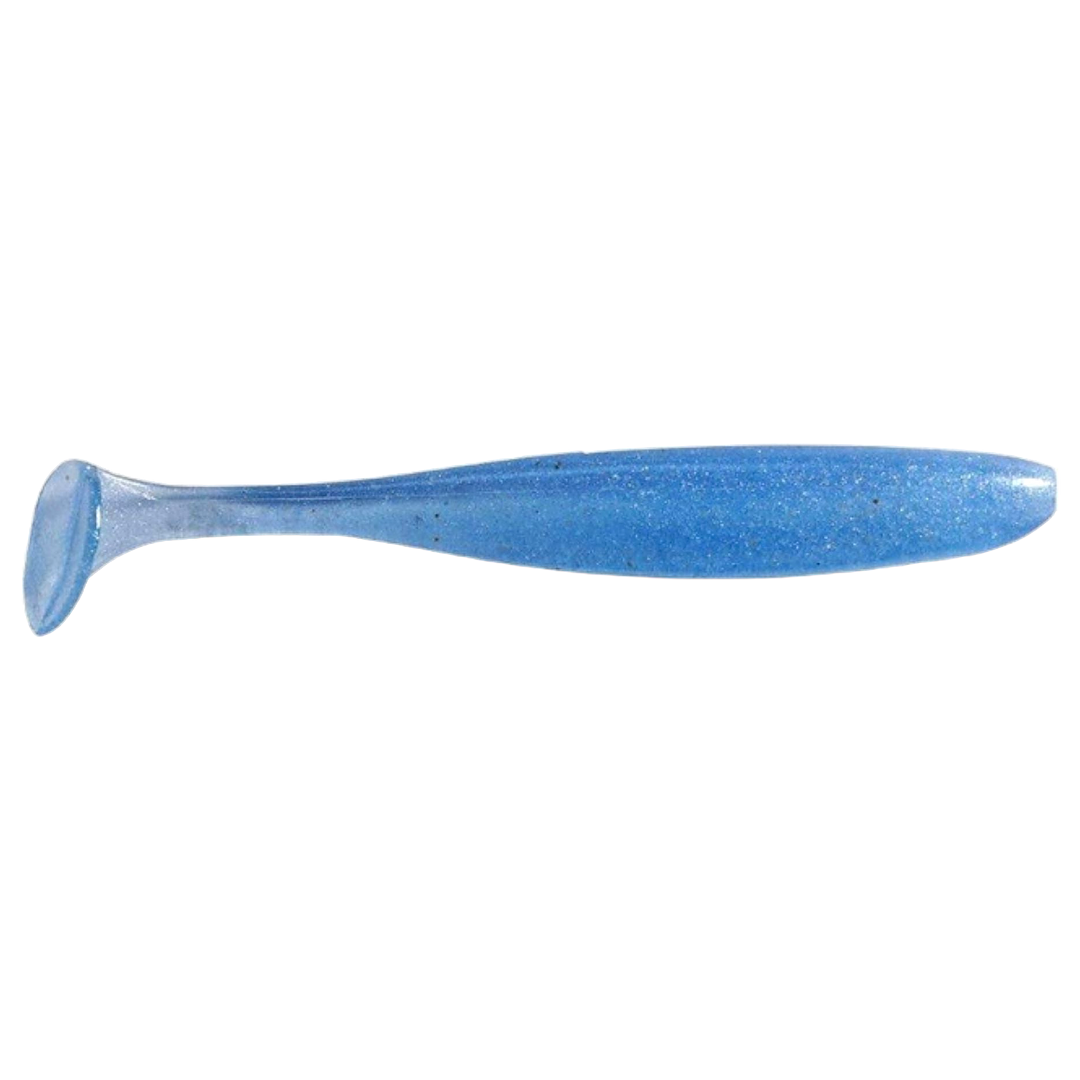 Keitech Easy Shiner Jigi 2" Sky Blue sivulta, pää oikealla
