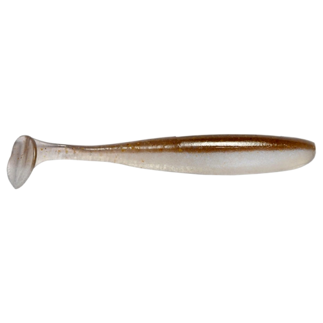 Keitech Easy Shiner Jigi 2" Smelt sivulta, pää oikealla