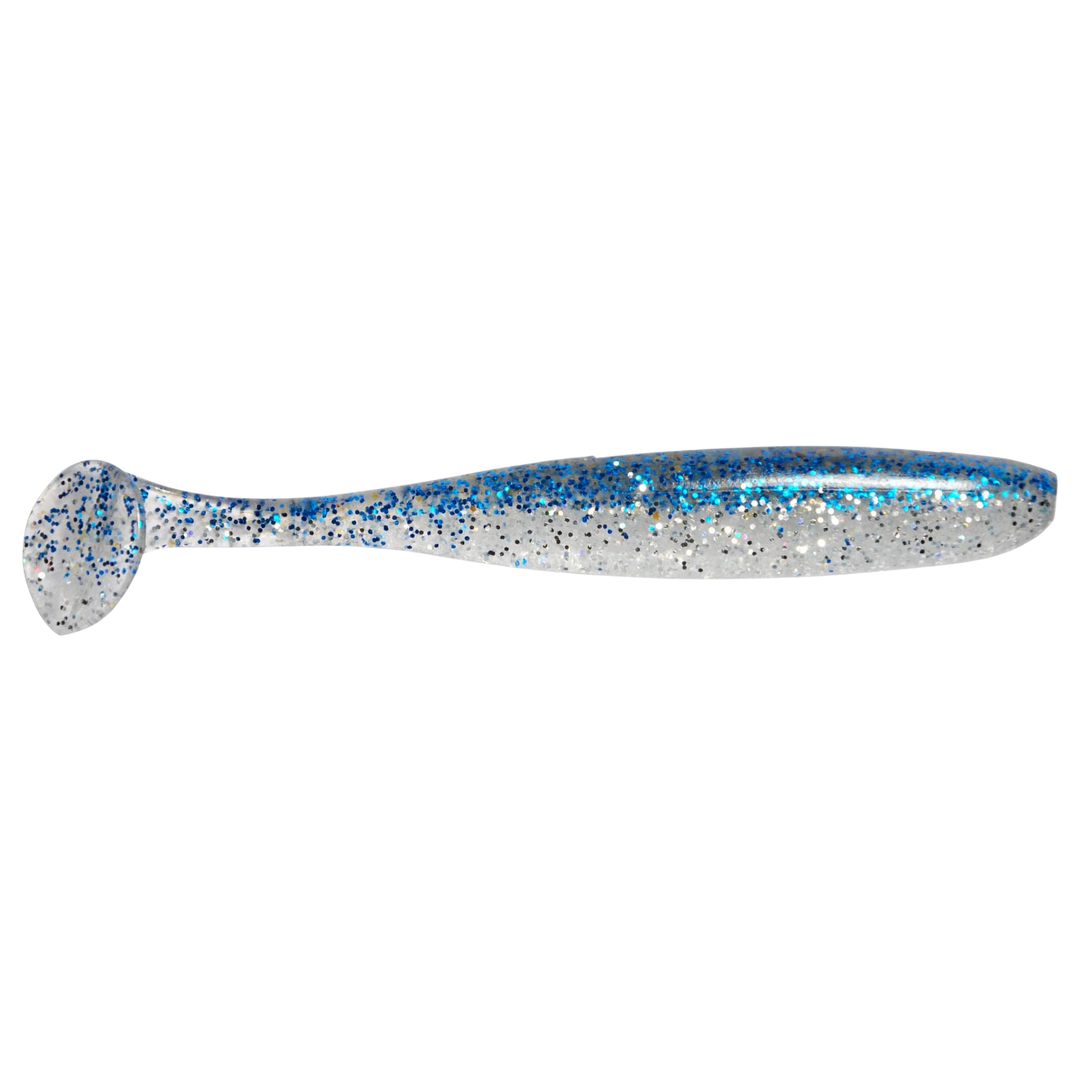Keitech Easy Shiner Jigi 3" Blue Sardine sivulta, pää oikealla