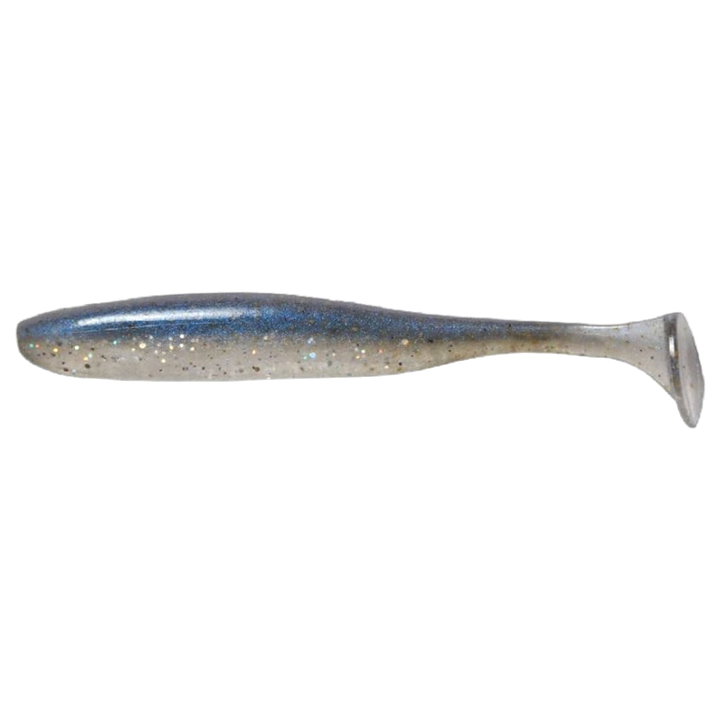 Keitech Easy Shiner Jigi 3" Blue Shiner sivulta, pää vasemmalla