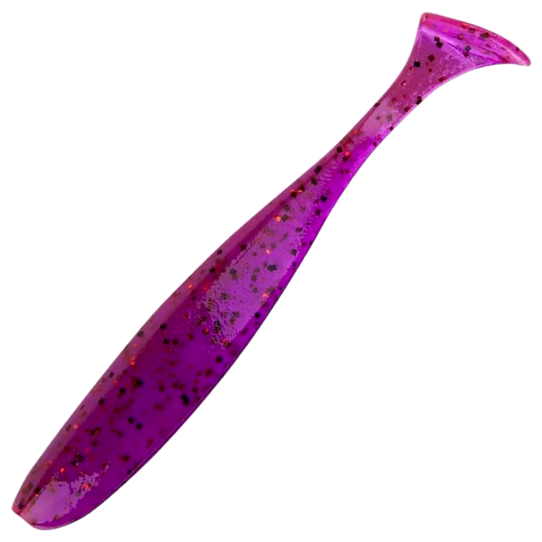 Keitech Easy Shiner Jigi 3", väri Mystic Spice: tumma violetinpunainen runko