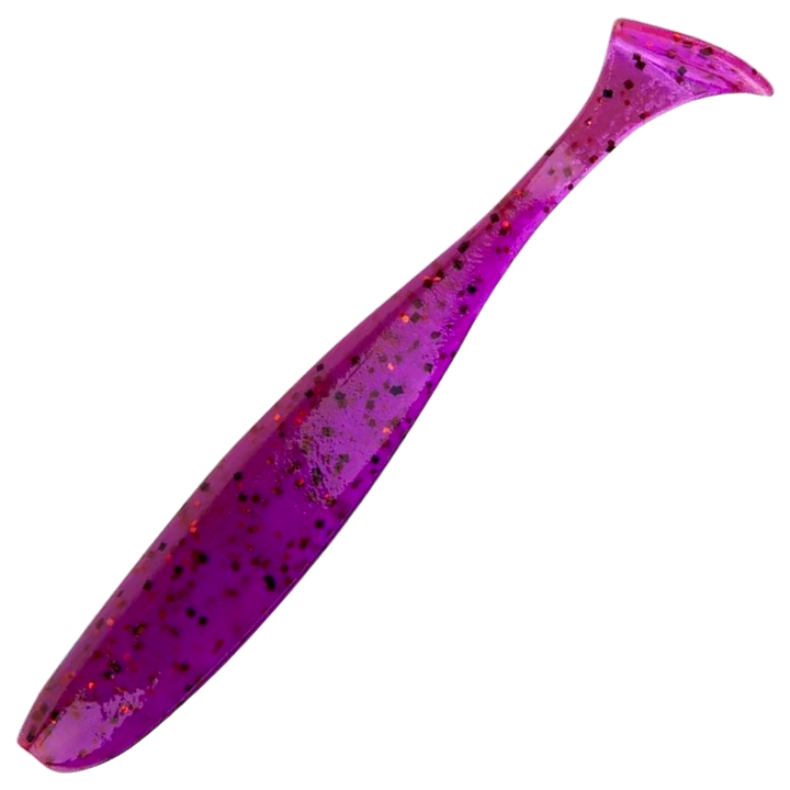 Keitech Easy Shiner Jigi 3", väri Mystic Spice: tumma violetinpunainen runko
