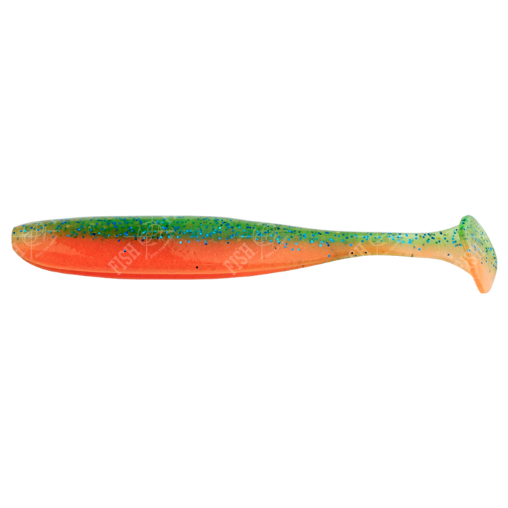 Keitech Easy Shiner Jigi 3" Rotten Carrot sivulta, pää vasemmalla
