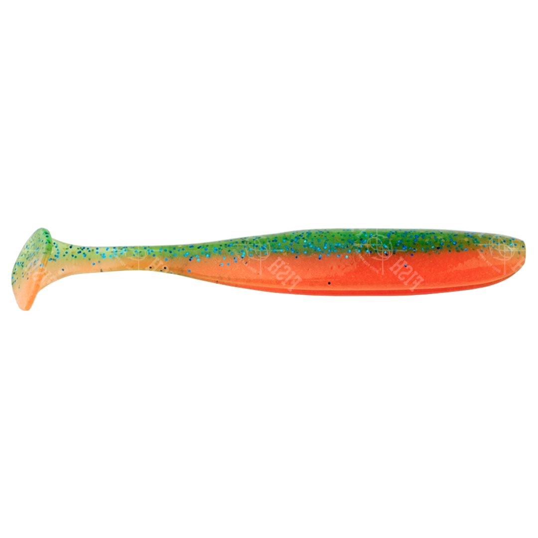 Keitech Easy Shiner Jigi 3" Rotten Carrot sivulta, pää oikealla