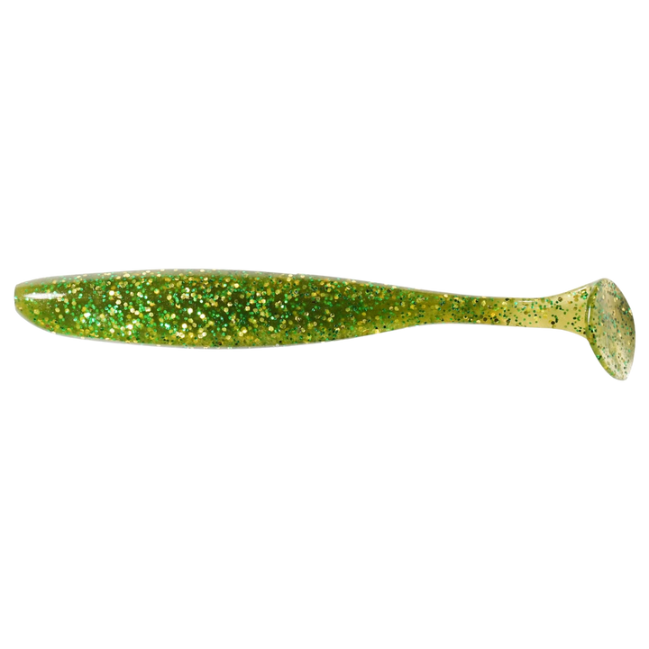 Keitech Easy Shiner Jigi 3" Watermelon Flash sivulta, pää vasemmalla