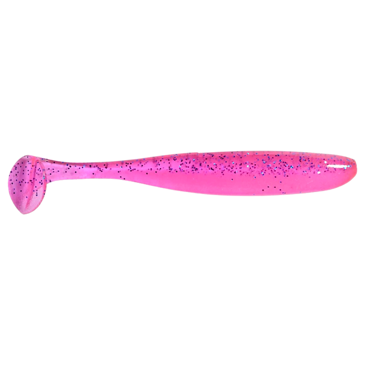 Keitech Easy Shiner Jigi 3.5" Pink Special sivulta, pää oikealla