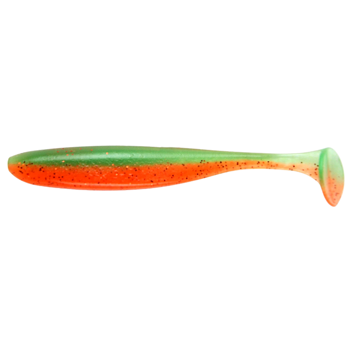 Keitech Easy Shiner Jigi 4" Fresh Watermelon sivulta, pää vasemmalla