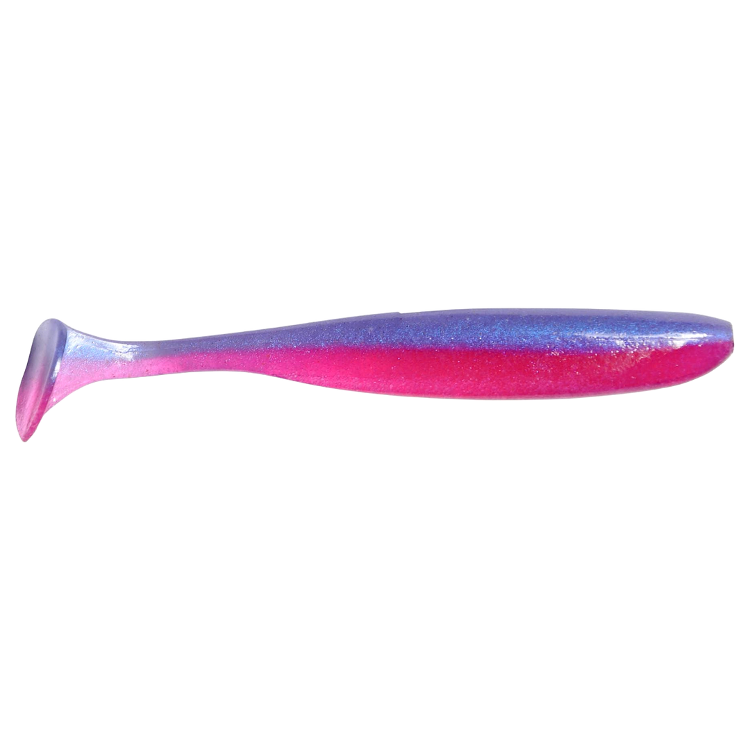 Keitech Easy Shiner Jigi 4" Morning Dawn sivulta, pää oikealla
