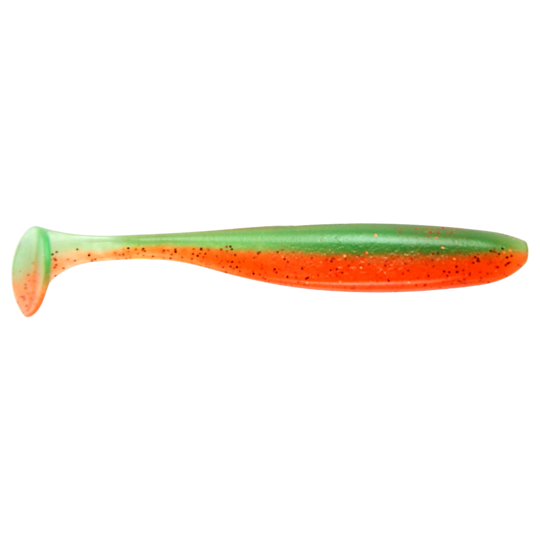 Keitech Easy Shiner Jigi 5" Fresh Watermelon sivulta, pää oikealla