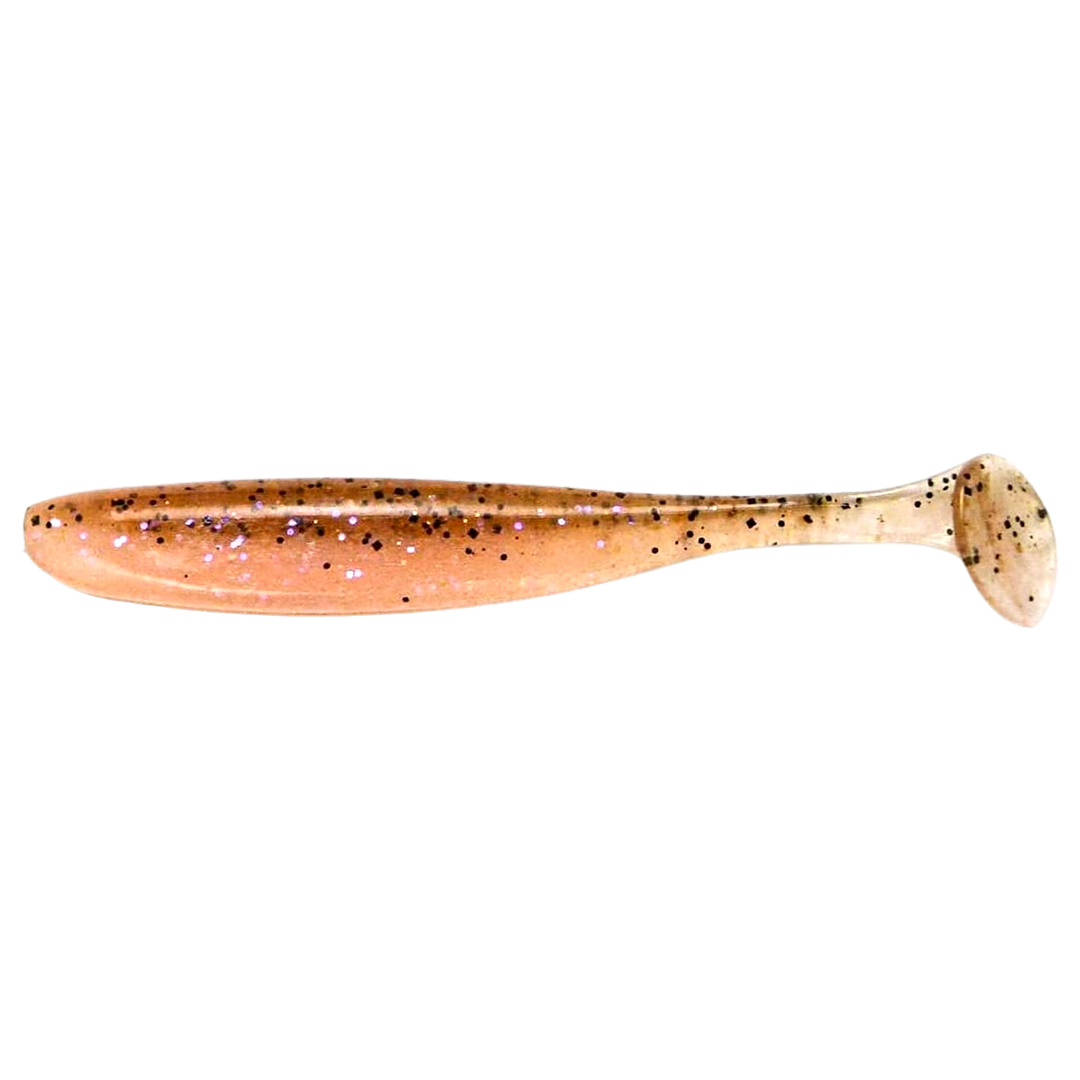 Keitech Easy Shiner Jigi 6.5" Electric Shrimp sivulta, pää vasemmalla