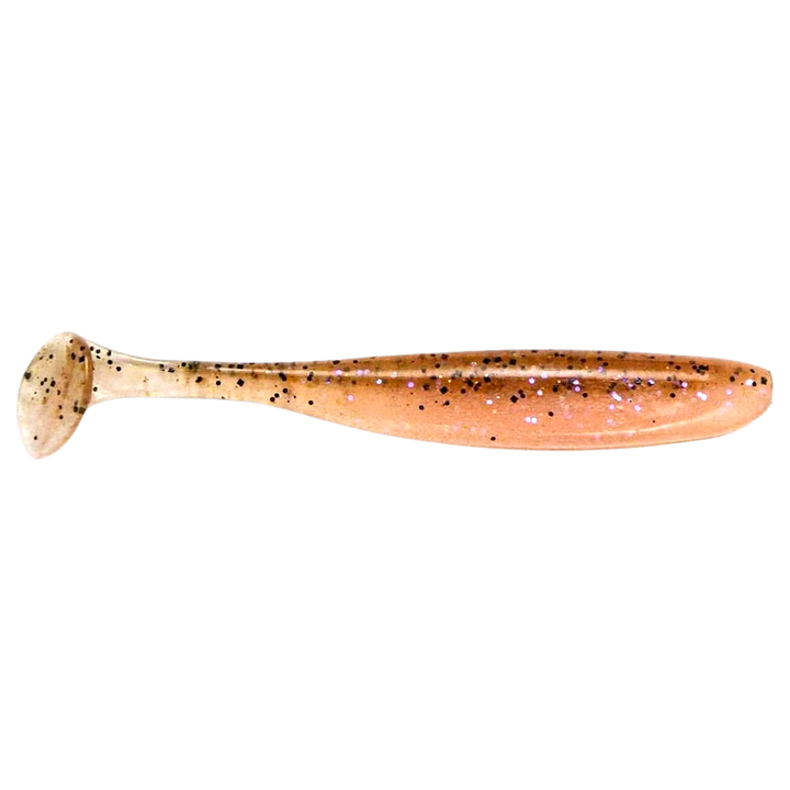 Keitech Easy Shiner Jigi 6.5" Electric Shrimp sivulta, pää oikealla