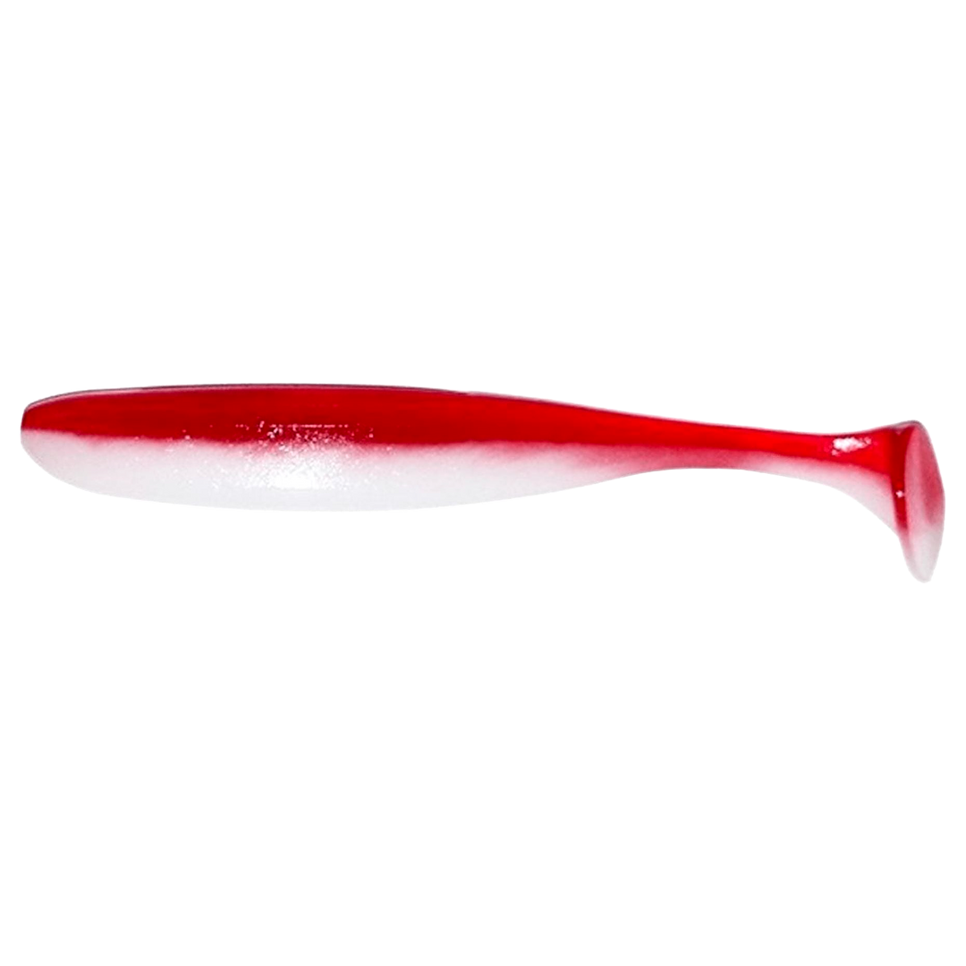 Keitech Easy Shiner Jigi 8" Bloody Ice sivulta, pää vasemmalla