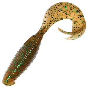 Keitech Flapper Grub Jigi 4" 7kpl | Pumpkin Green FLK