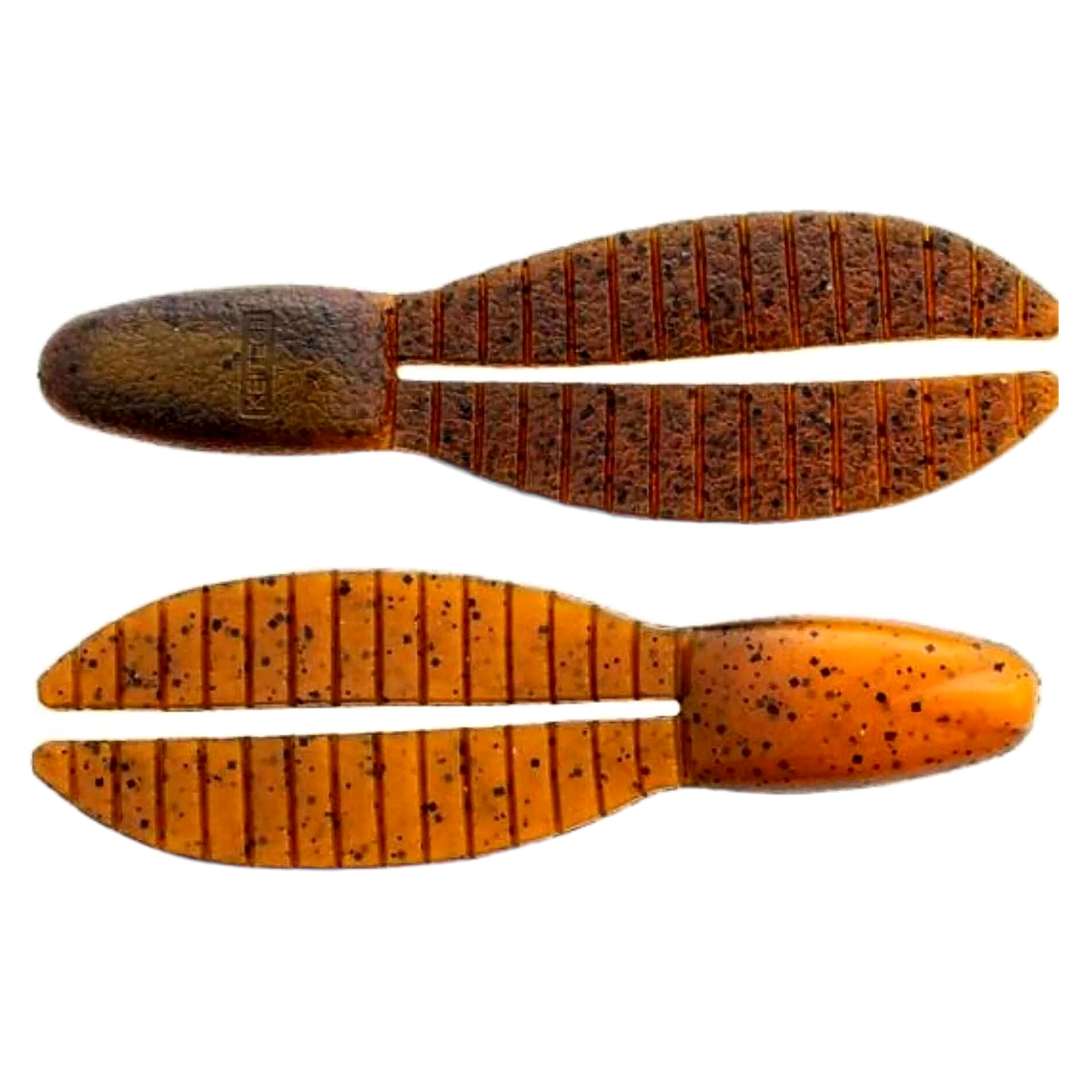 Keitech Flex Chunk Large Jigi 4" Bama Craw ylä- ja alapuolelta