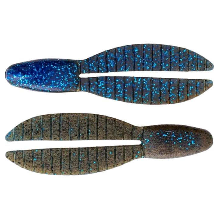 Keitech Flex Chunk Medium Jigi 3" Okeechobee Craw ylä- ja alapuolelta