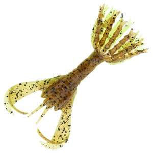 Keitech Hyper Spider Jigi 3.2" 6kpl | Green Pumpkin Chartreuse