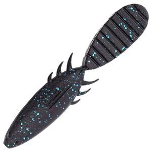 Keitech Paddlin' Beaver Jigi 3.5" 7kpl | Black Blue FLK