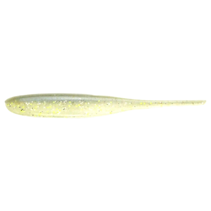 Keitech Shad Impact Jigi 2" Sexy Shad sivulta, pää vasemmalla