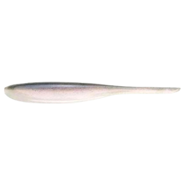 Keitech Shad Impact Jigi 3" Pro Blue/Red Pearl sivulta, pää vasemmalla