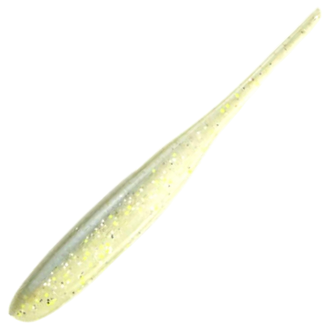 Keitech Shad Impact Jigi 3", väri Sexy Shad: sinertävän harmaa selkä ja vaalea kylki