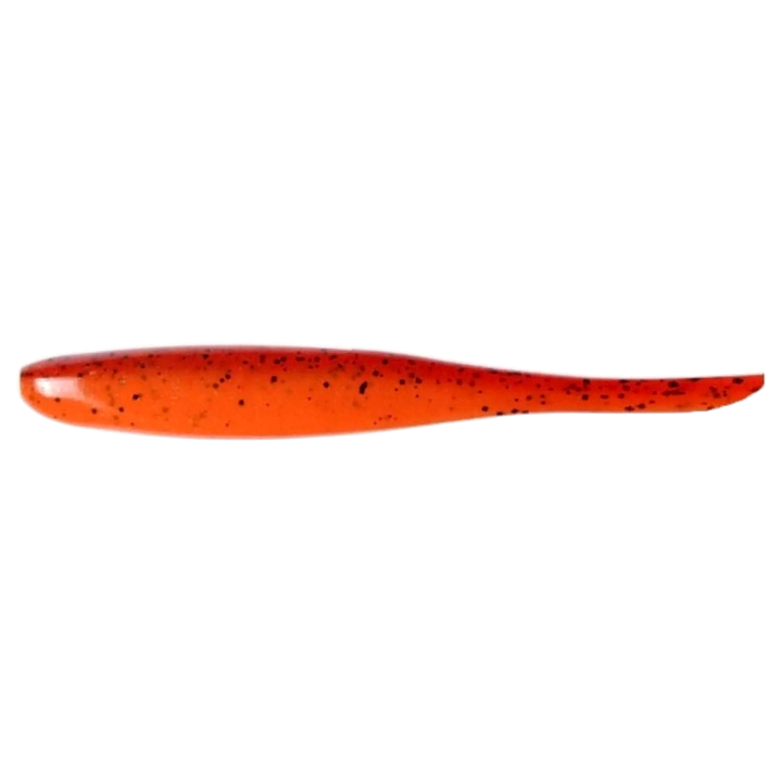 Keitech Shad Impact Jigi 4" Delta Craw sivulta, pää vasemmalla