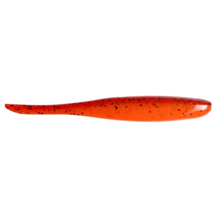 Keitech Shad Impact Jigi 4" Delta Craw sivulta, pää oikealla
