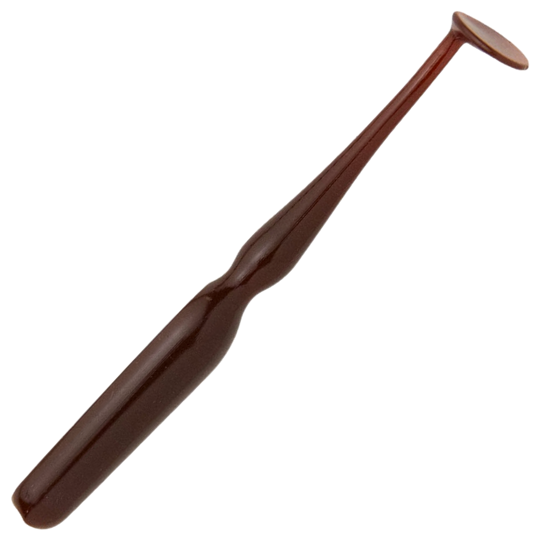 Keitech Swing Bait Jigi 2.8", väri Scuppernong: tummanruskea runko