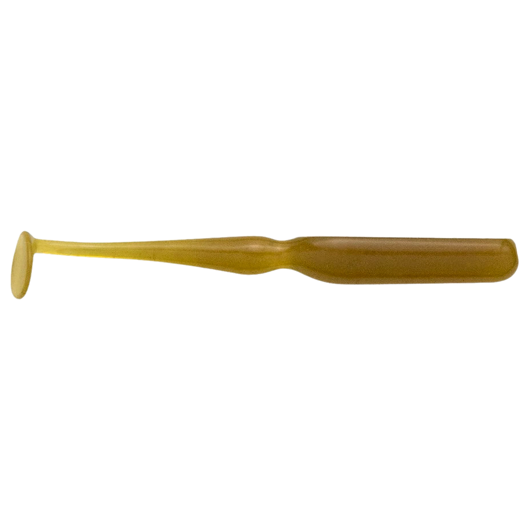 Keitech Swing Bait Jigi 2.8" Watermelon Pearl sivulta, pää oikealla