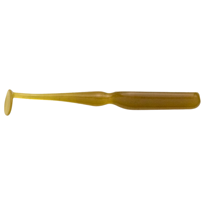 Keitech Swing Bait Jigi 2.8" Watermelon Pearl sivulta, pää oikealla