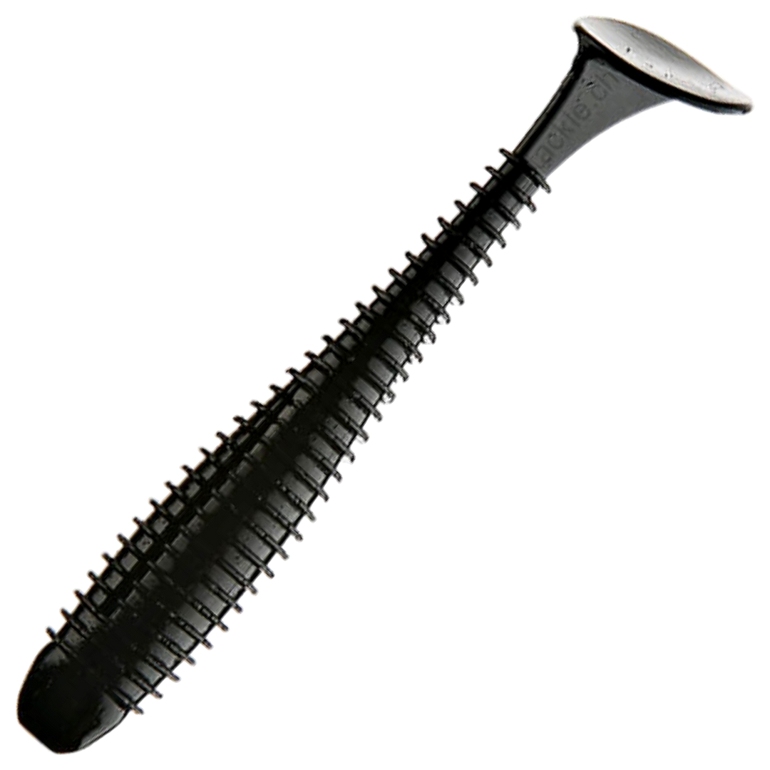 Keitech Swing Impact FAT Jigi 4.3", väri Black: musta runko